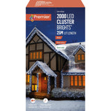 2000 LED CLUSTER BRIGHTS WHITE