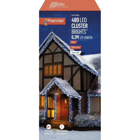 480 LED CLUSTER LIGHTS WHITE