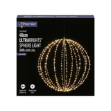 ULTRA BRIGHTS SPHERE LIGHT WARM WHITE 40CM
