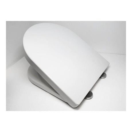 D-SHAPED SOFT CLOSE TOILET SEAT
