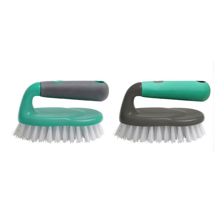 SCRUBBING BRUSH WITH HANDLE