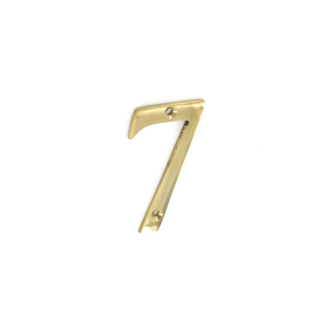 BRASS NUMERAL NO.7 75MM
