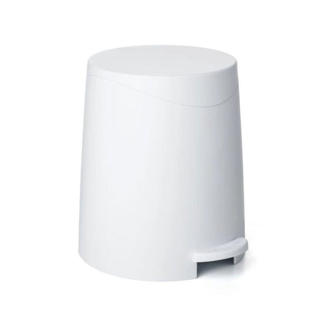MILAN PEDAL BIN WHITE