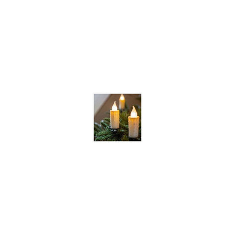 LARGE CANDLE STRING LIGHTS CLEAR 11.6M LIT LENGTH