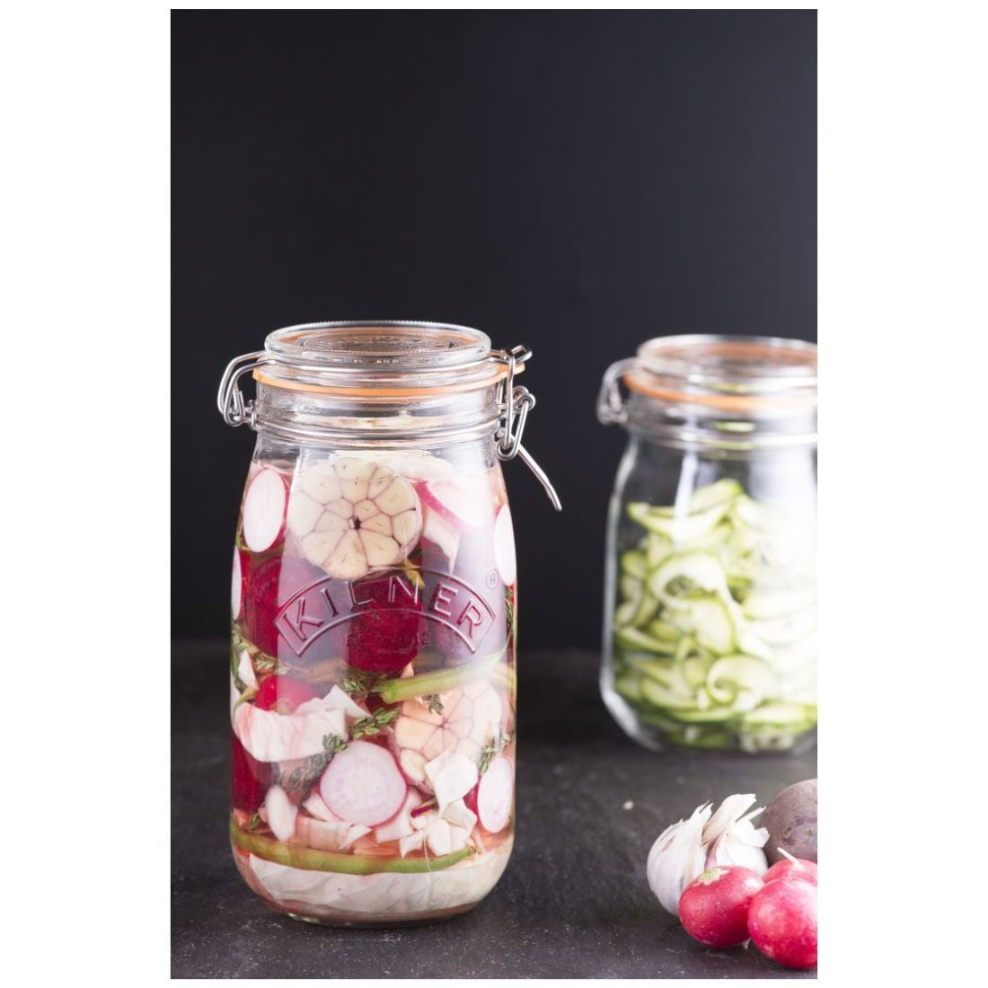 ROUND CLIP TOP JAR 1.5L