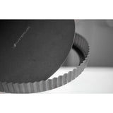 NON-STICK LOOSE BASE FLUTED QUICHE TIN 25CM