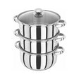 ESSENTIALS 3-TIER STEAMER SET