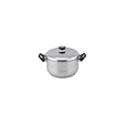 STAINLESS STEEL CASSEROLE 22CM