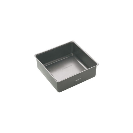 NON-STICK SQUARE LOOSE BASE DEEP CAKE PAN 23CM