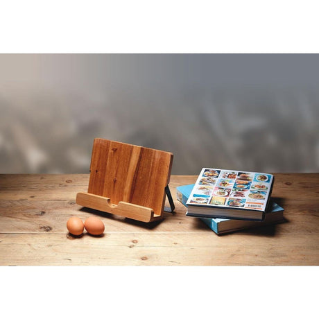 ACACISA WOOD COOKBOOK STAND