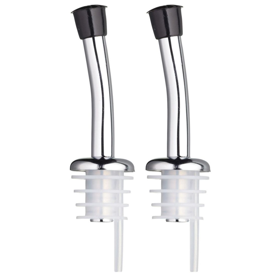 SET OF TWO BOTTLE POURER SPOUTS