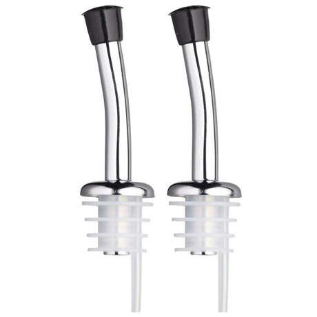 SET OF TWO BOTTLE POURER SPOUTS