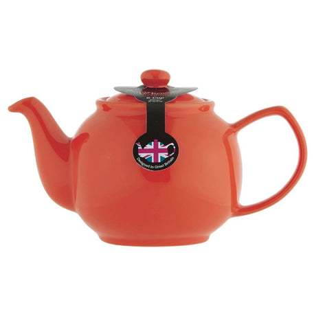 6-CUP TEAPOT BURNT ORANGE