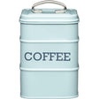 COFFEE CANNISTER STEEL BLUE