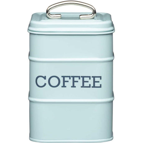 COFFEE CANNISTER STEEL BLUE