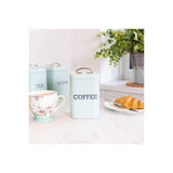 COFFEE CANNISTER STEEL BLUE