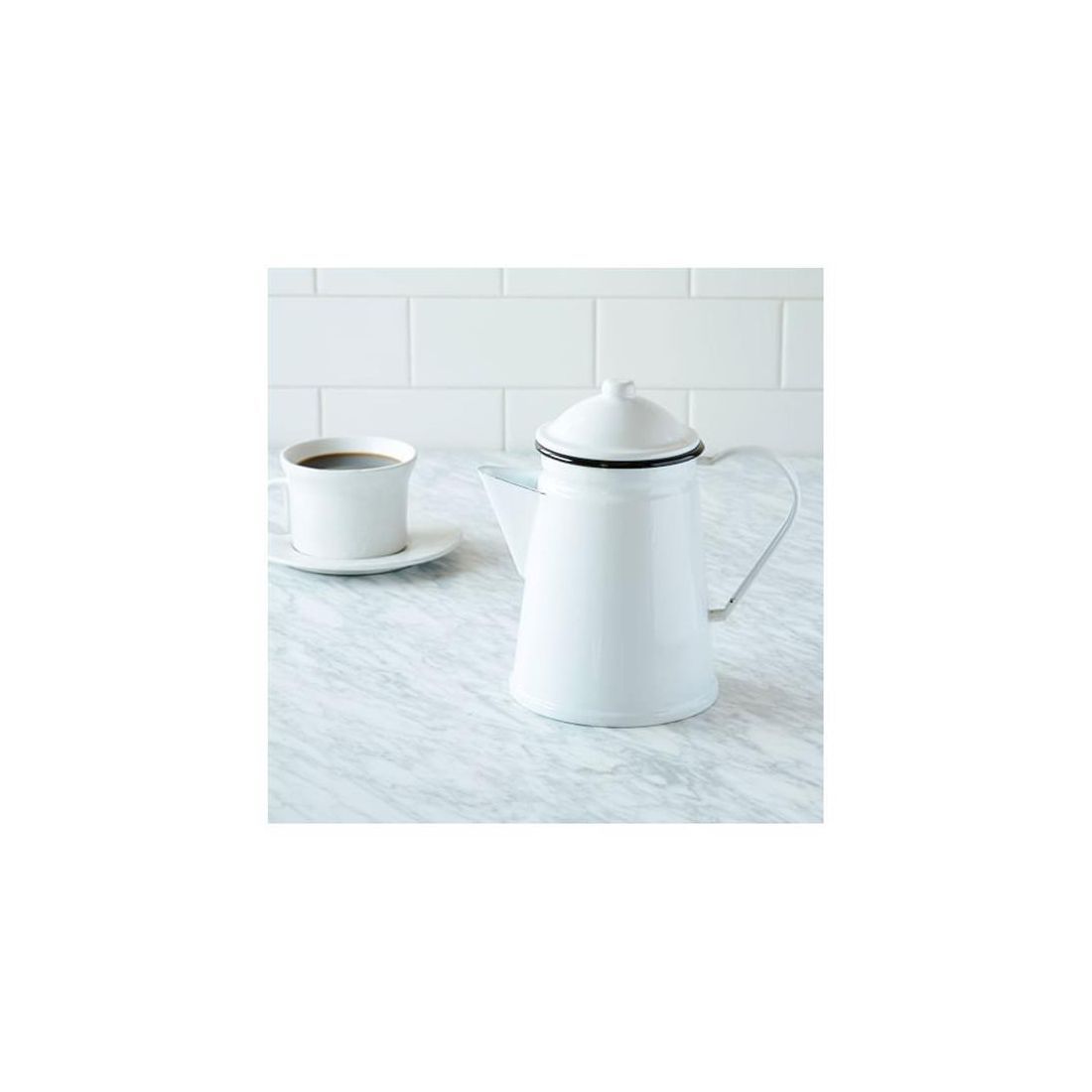 COFFEE POT 2L ENAMEL