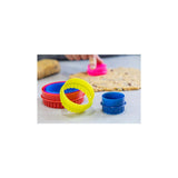 SET OF 6 ROUND COOKIE CUTTERS