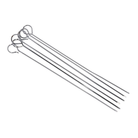 FLAT SIDED SKEWERS SET OF SIX 20CM