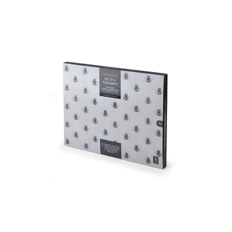 BEE PRINT PACK OF FOUR PREMIUM PLACEMATS