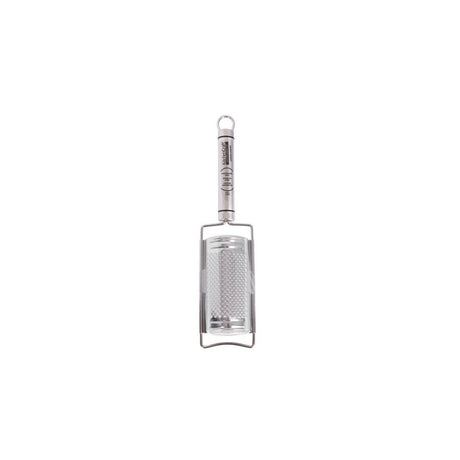 OVAL HANDLED PROFESSIONAL STAINLESS STEEL CURVED GRATER