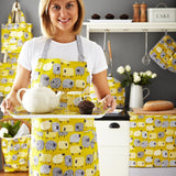 DOTTY SHEEP COTTON APRON