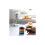 PORCELAIN RAINBOW ESPRESSO MUG 80ML
