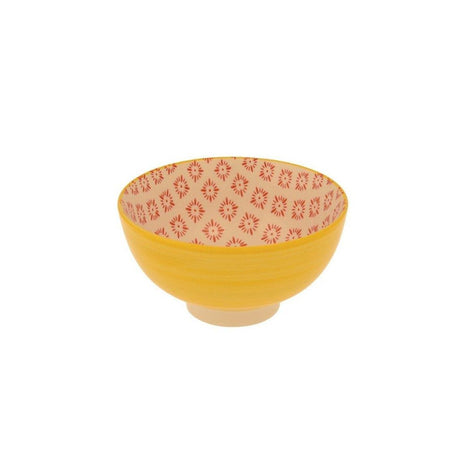 FLAMENCO YELLOW CERAMIC BOWL