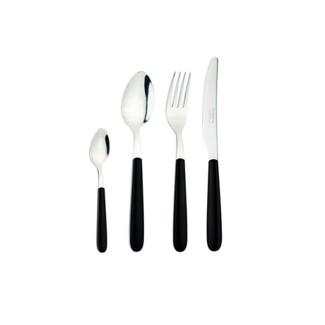 GREENWORK 24 PIECE CUTLERY SET FURNANCE BLACK