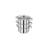 BASICS 3-TIER STEAMER SET 24CM