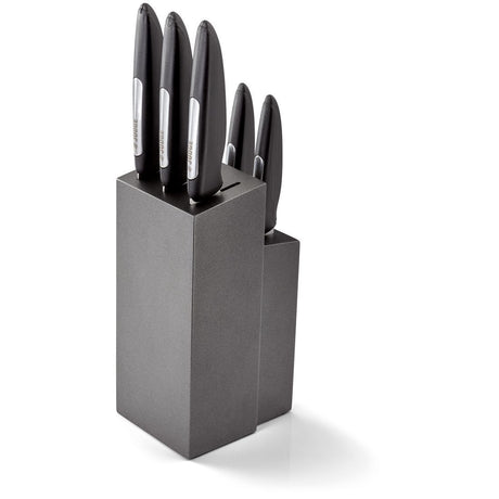 SABATIER 5-PIECE KNIFE BLOCK SET