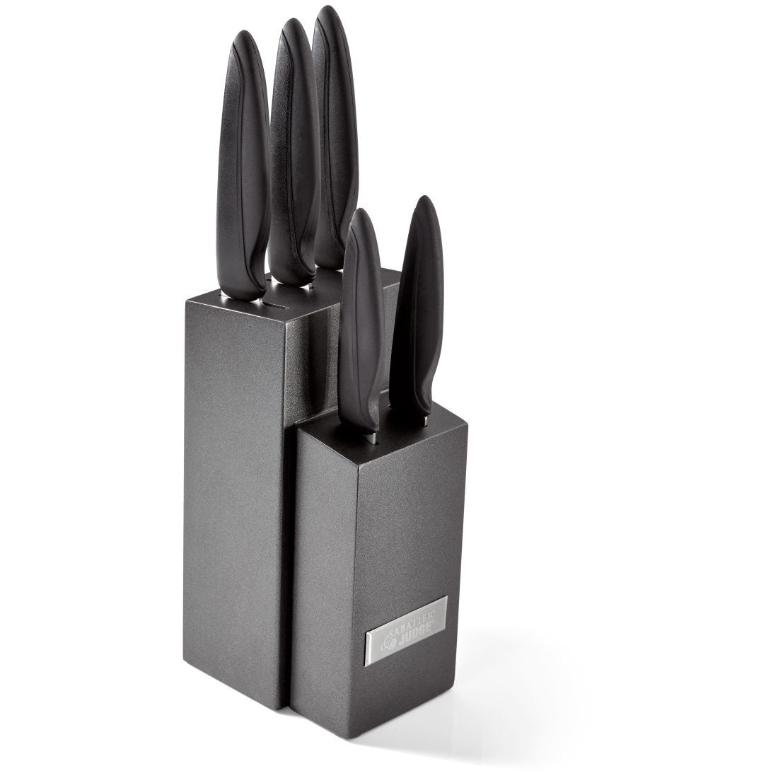 SABATIER 5-PIECE KNIFE BLOCK SET
