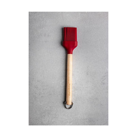 BIRCHWOOD PASTRY BRUSH EMPIRE RED