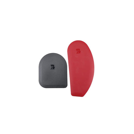 POT & SILICONE BOWL SCRAPER SET OF TWO EMPIRE RED