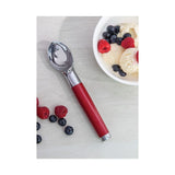 STAINLESS STEEL ICE-CREAM SCOOP EMPIRE RED