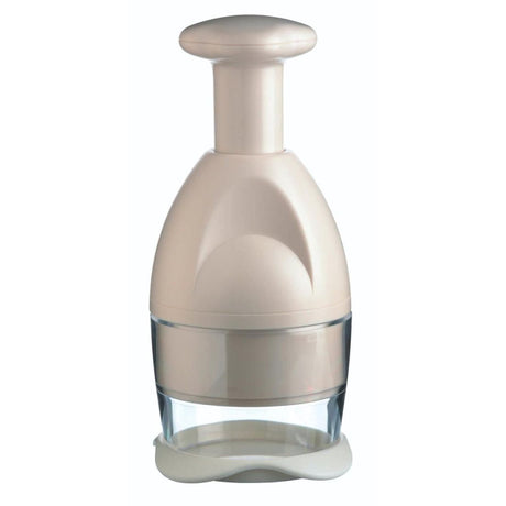 FOOD CHOPPER WITH REVOLVING BLADE