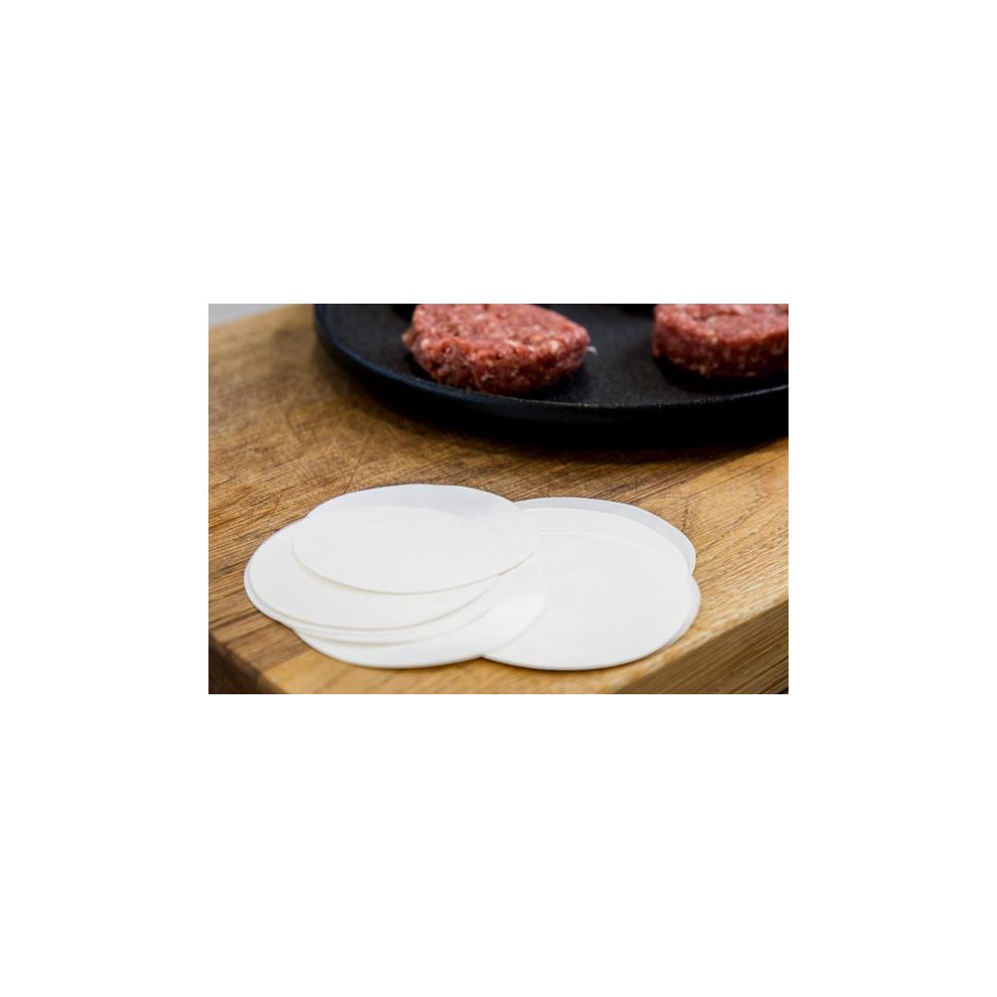 HAMBURGER MAKER WAX DISCS