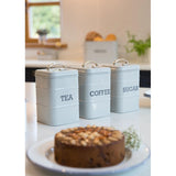 COFFEE CANNISTER FRENCH GREY