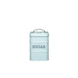 SUGAR TIN VINTAGE BLUE