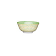 GEOMETRIC CERAMIC BOWL GREEN 16CM