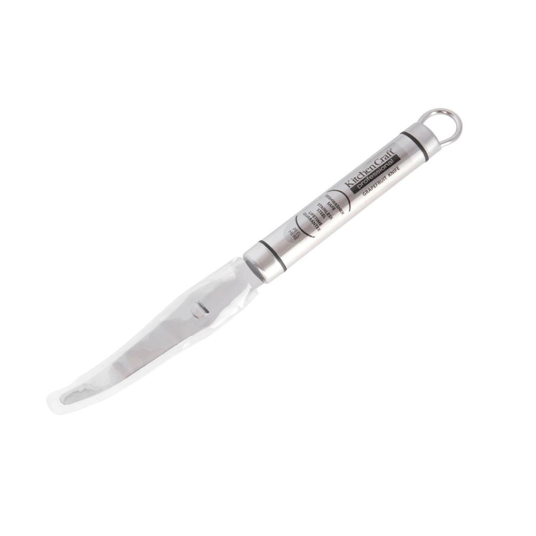 OVAL HANDLED STAINLESS STEEL GRAPEFRUIT KNIFE