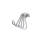 CHROME PLATED S HOOKS 10CM PACK OF FIVE