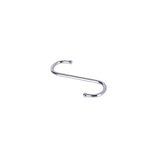 CHROME PLATED S HOOKS 10CM PACK OF FIVE