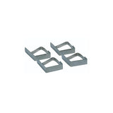 SET OF FOUR STAINLESS STEEL TABLE CLOTH CLIPS