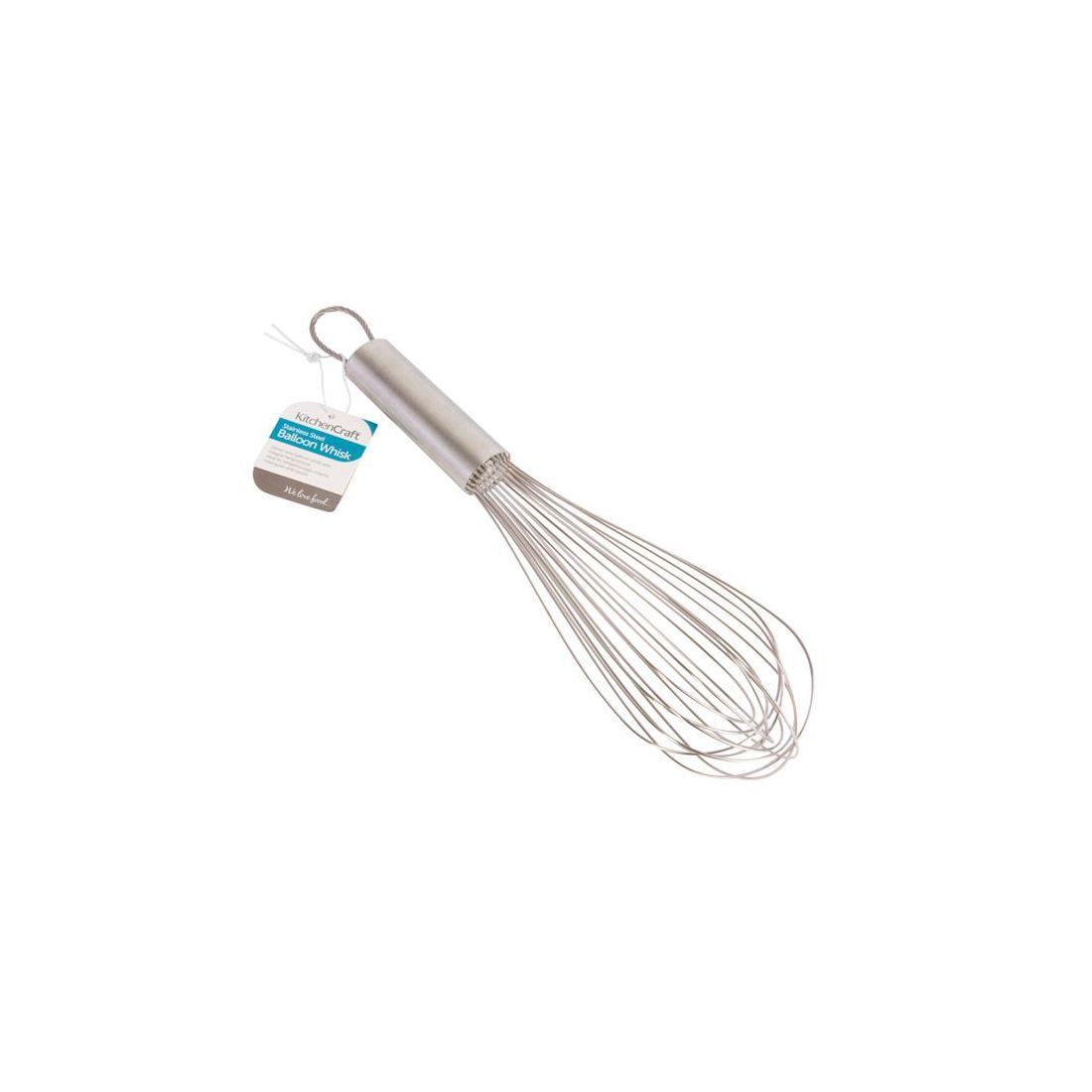 STAINLESS STEEL ELEVEN WIRE 30CM BALLON WHISK
