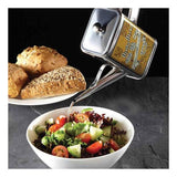 WORLD OF FLAVOURS ITALIAN STAINLESS STEEL OIL CAN DRIZZLER