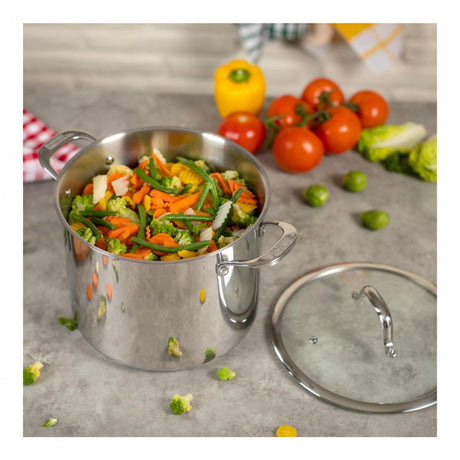 ALLROUND STAINLESS STEEL STOCKPOT 24CM 8.5L