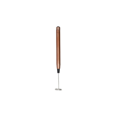 BATTERY POWERED MILK FROTHER COPPER EFFECT