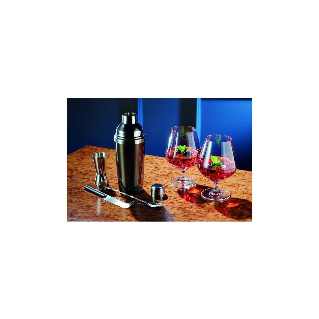 STAINLESS STEEL DUAL SPIRIT MEAUSURE CUP