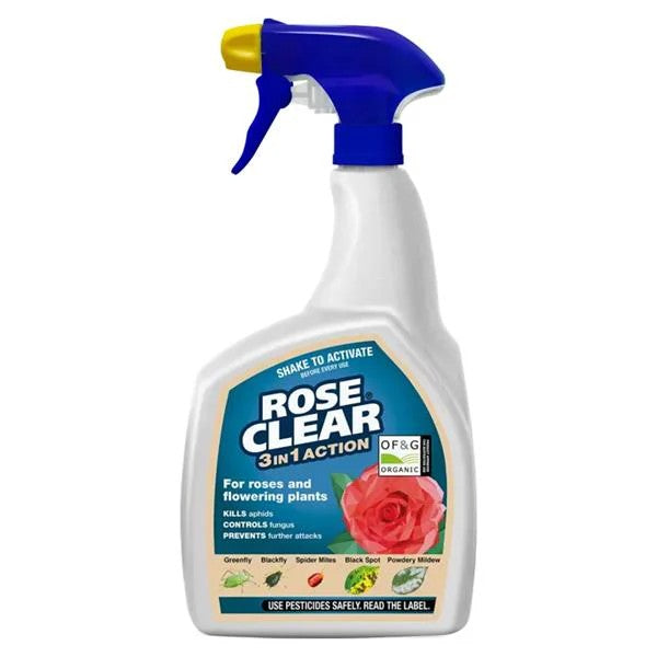 ROSE CLEAR ORGANIC 3-IN-1 ACTION 800ML
